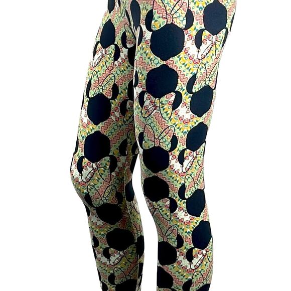 LuLaRoe Disney Minnie Mouse Super Soft Leggings Size OS - Picture 3 of 15